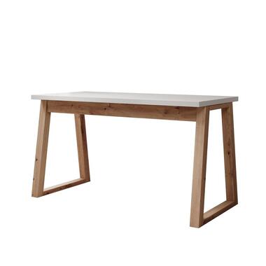 Meubella Ithaca - Bureau - Blanc - 135 x 65 cm product