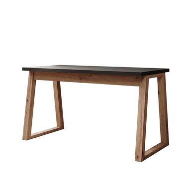 Meubella Ithaca - Bureau - Noir - 135 x 65 cm product
