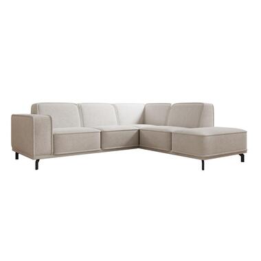 Meubella - Hoeksalon Hayman - Grijs - Stof - Rechts product