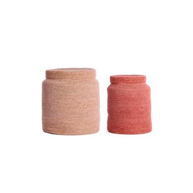 Panier Betania - Rose clair - Ø33cm product
