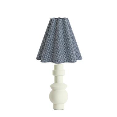Lampe de table Esino/Bezaha – Crème/Blanc – Ø40x74cm product