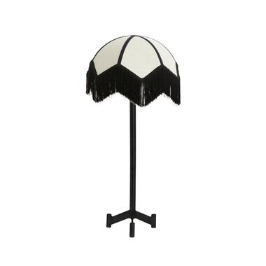 Tafellamp Dennis/Sulina - Zwart/Wit - Ø35x78cm product