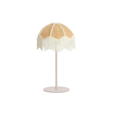 Lampe de table Renato/Sulina – Sable/Naturel – Ø35x52cm product