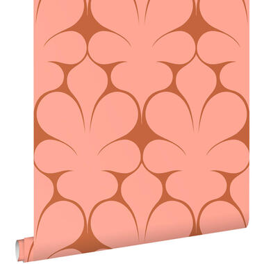 ESTAhome behangpapier - retro ornamenten - terracotta - 50 x 900 cm product