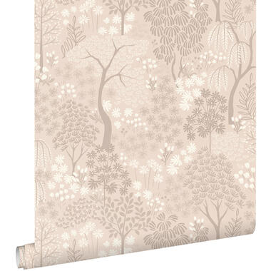 ESTAhome papier peint - des arbres et des fleurs - beige - 50 x 900 cm product