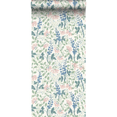 Borastapeter behangpapier - bloemen - meerkleurig - 53 cm x 10.05 m product