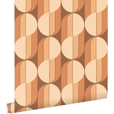ESTAhome papier peint - ornements au style rétro - terracotta - 50 x 900 cm product