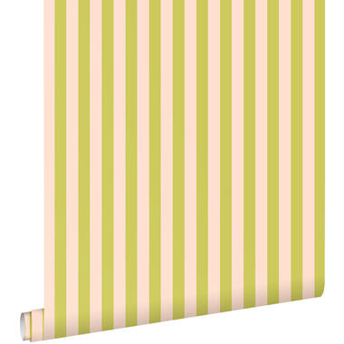 ESTAhome papier peint - à rayures - jaune et vert - 50 x 900 cm product