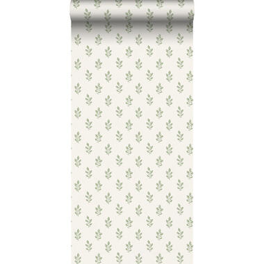 Borastapeter papier peint - fleurs - vert et beige - 53 cm x 10.05 m product