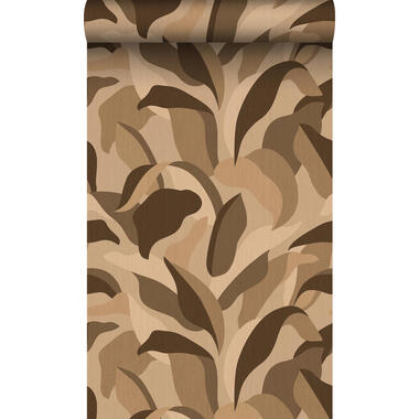Origin Wallcoverings behangpapier - tropische bladeren - bruin - 50 x 900 cm product