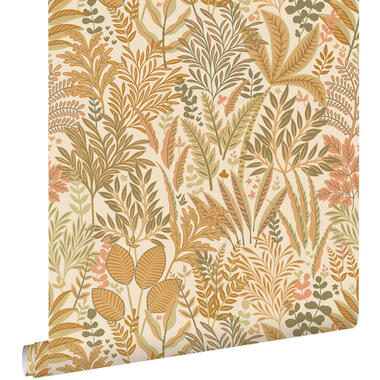 ESTAhome papier peint - feuilles et fleurs tropicales product