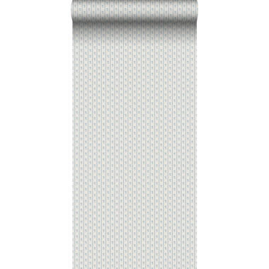 Borastapeter behangpapier - bloemetjes - blauw - 53 cm x 10.05 m product