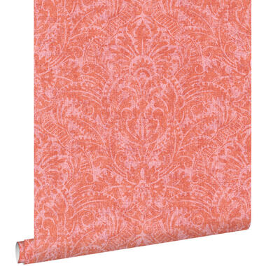 ESTAhome behangpapier - ornamenten - koraal rood - 50 x 900 cm product