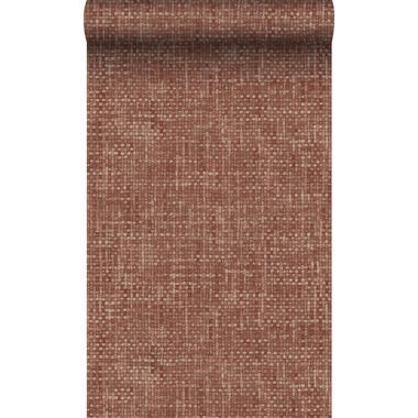 Origin Wallcoverings papier peint - lin - brun rougeâtre - 50 x 900 cm product