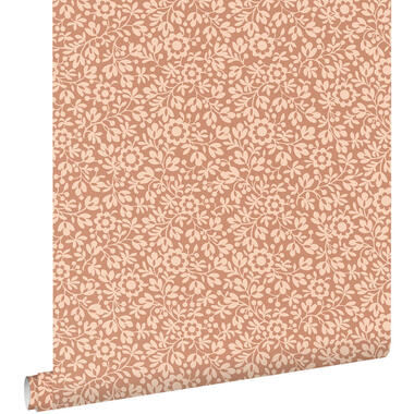 ESTAhome behangpapier - bloemetjes - licht terracotta - 50 x 900 cm product