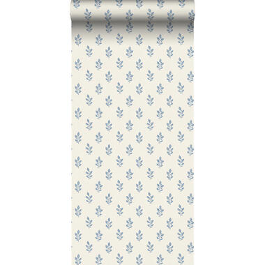 Borastapeter papier peint - fleurs - bleu et beige - 53 cm x 10.05 m product