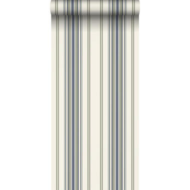 Sanders & Sanders papier peint - rayé - beige et bleu - 50 x 900 cm product