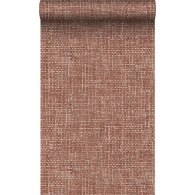 Origin Wallcoverings papier peint - lin - terracotta - 50 x 900 cm product