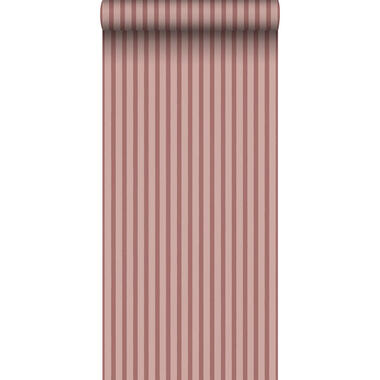 Sanders & Sanders behangpapier - strepen - terracotta roze - 50 x 900 cm product