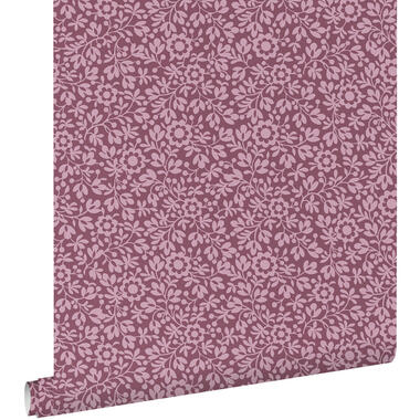 ESTAhome papier peint - fleurs - violet foncé - 50 x 900 cm - 131673 product