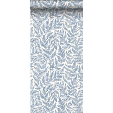 Borastapeter behangpapier - bladeren - blauw - 53 cm x 10.05 m product