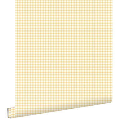 ESTAhome behangpapier - strepen - pastel geel - 50 x 900 cm - 131645 product