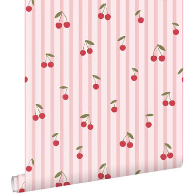 ESTAhome behangpapier - kersen - roze - 50 x 900 cm - 131653 product