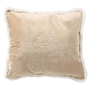 Coussin Arbre - beige - 45x45 cm product