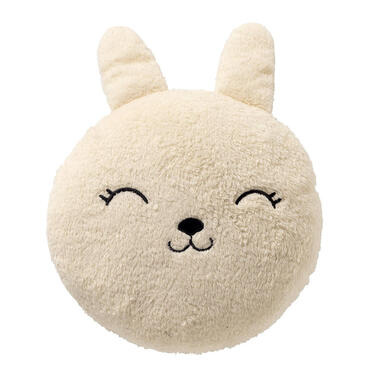 Sierkussen Bunny - Snow White - Ø30 cm product