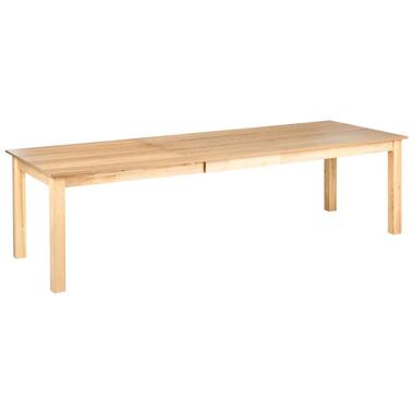 MADURA - Uitschuifbare eettafel - Lichtbruin - 180/280 x 100 cm - MDF product