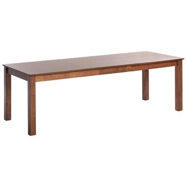 MADURA - Uitschuifbare eettafel - Donkerhout - MDF product