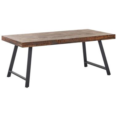 Table de repas WARTON Marron foncé 180 cm 90 cm Bois de pin product