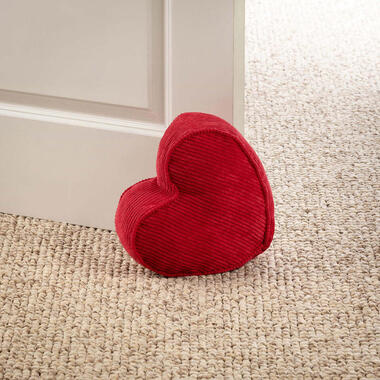 LOVE - Deurstopper 26x24x10 cm hartje - True Red - rood product