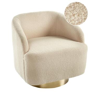 LAVIK - Fauteuil - Beige - Bouclé product