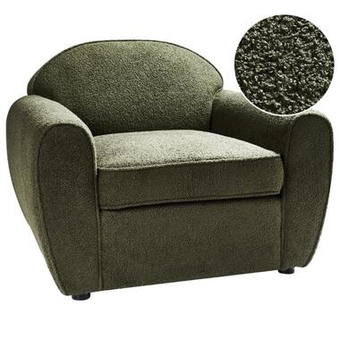 Fauteuil ELLEDE Bouclé Vert foncé product