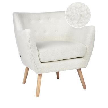 Fauteuil DRAMMEN Bouclé Blanc product