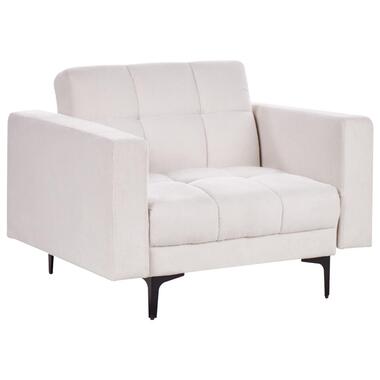 ALNES - Fauteuil - Gebroken wit - Polyester product