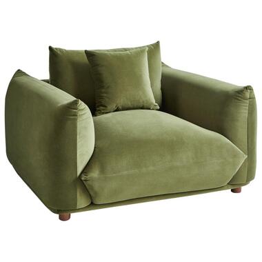 Fauteuil LUVOS Velours Vert product