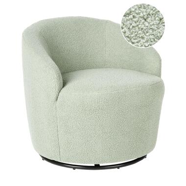 DAVIK - Fauteuil - Lichtgroen - Bouclé product
