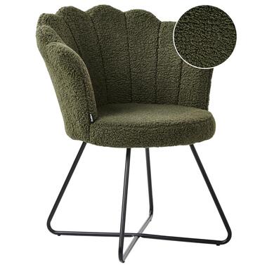 LOVELOCK - Fauteuil - Donkergroen - Bouclé product