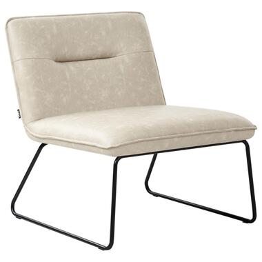 Fauteuil COTULLA Cuir PU Beige clair product