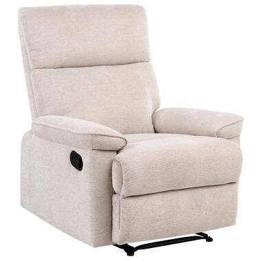 EVERTON - Relaxfauteuil - Beige - Polyester product