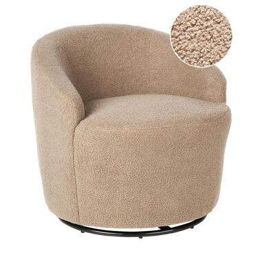 DAVIK - Fauteuil - Taupe - Bouclé product