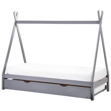 Lit gigogne enfant Bois de pin TALMONTIERS 90 x 200 cm Gris product