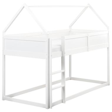 Lit à mit-hauteur Maison Bois de pin DIENNE 90 x 200 cm Blanc product
