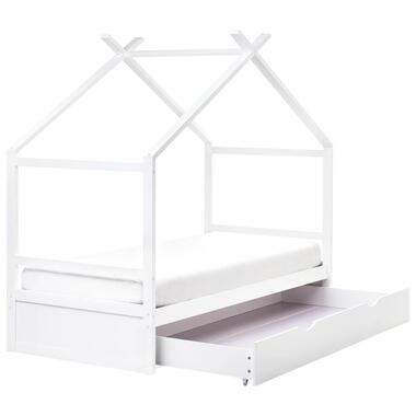 ORGEVAL - Daybed voor kinderen - Wit - 90 x 200 cm - Grenenhout product