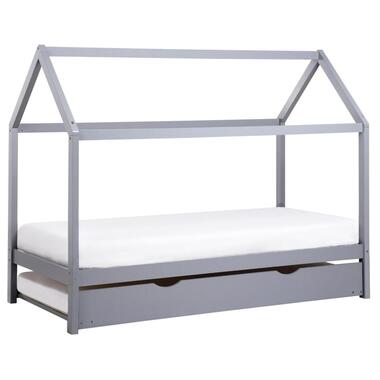 Lit gigogne enfant Bois de pin CRILLON 90 x 200 cm Gris product