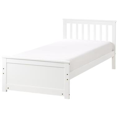 Lit avec sommier Bois de pin OLENDON 90 x 200 cm Blanc product