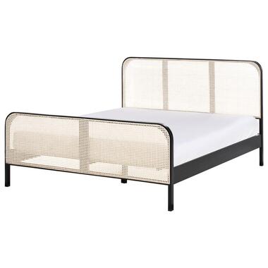 Lit avec sommier Bois de pin GONFARON 160 x 200 cm Noir product