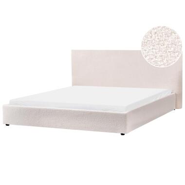LAVAUR - Tweepersoonsbed - Off-white - 180 x 200 cm - Bouclé product